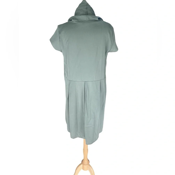 Marina Gigli Women Green Turtleneck Short Dress Size Large - Picture 2 of 9